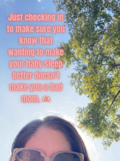 Hey mama! 👋🏼
If you’ve thought any of the above things recently, welcome to my page where it’s judgment free, where I try to normalize the frustration you feel with your baby’s sleep or lack of sleep 😴
The fact that you care about your baby’s sleep is proof that you’re an amazing mama. Baby sleep can be tough!
Which one resonated with you the most?
Looking for help getting started with sleep training? Comment ‘Free Guide’ and I’ll send you my FREE Sleep Training Guide!